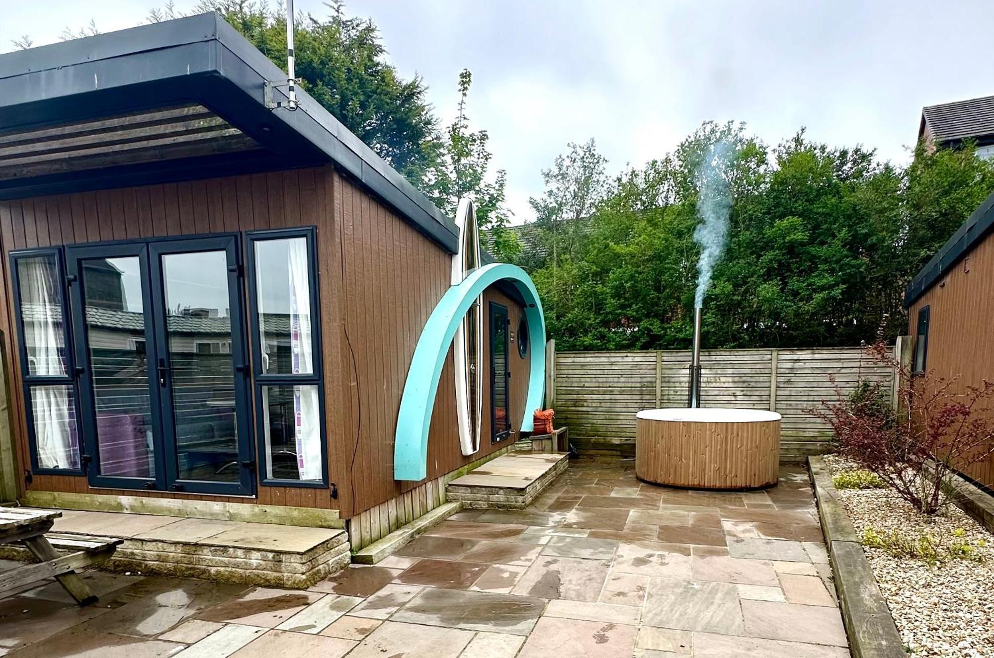 Elletson Park Wood Fired Hot Tubs, Caravans & Pods Pilling 외부 사진