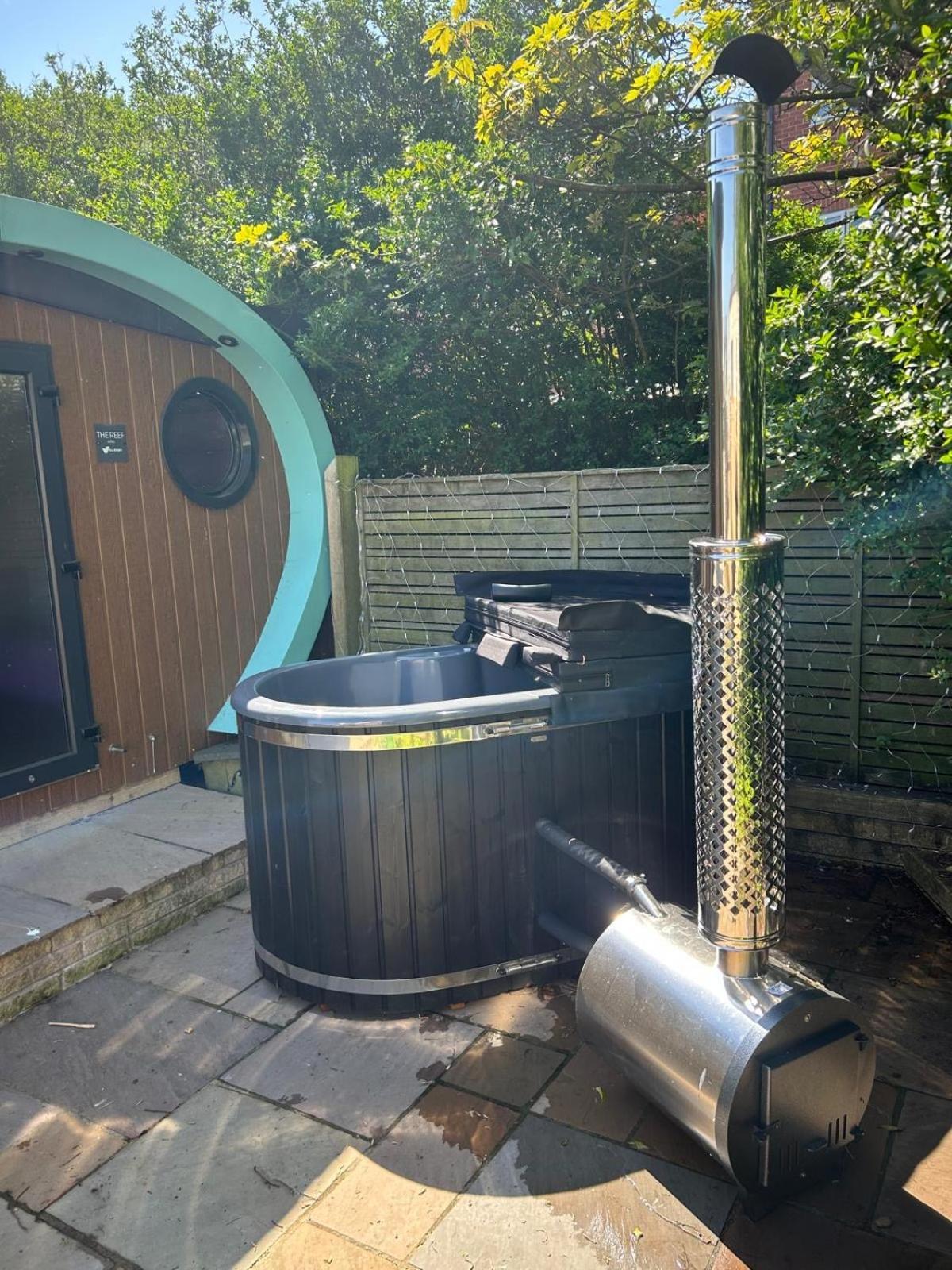 Elletson Park Wood Fired Hot Tubs, Caravans & Pods Pilling 외부 사진